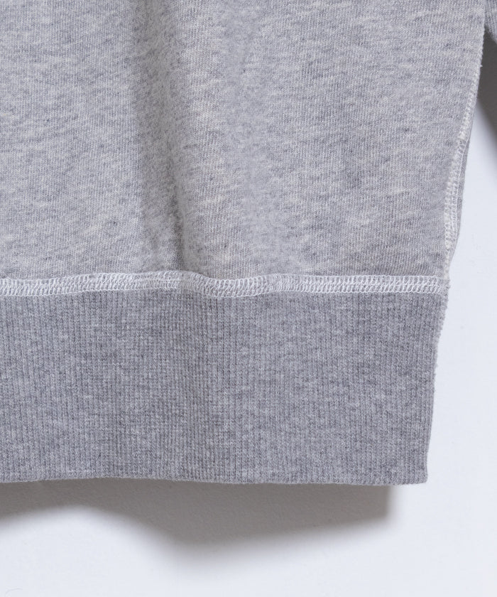 【HERILL】CREW NECK SWEAT SHIRTS - TOP GREY / ヘリル クルーネック スウェットシャツ トップグレー 2025AW 2025秋冬 正規取扱店 神奈川 鎌倉 オンラインショップ 通販