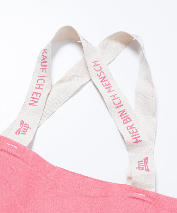 VINTAGE DM COTTON REUSABLE BAG / ヴィンテージ DM コットン エコバッグ ドイツ ドラッグストア dm