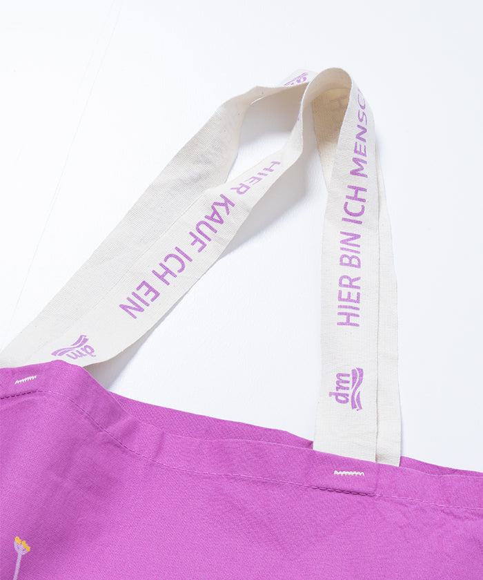 VINTAGE DM COTTON REUSABLE BAG / ヴィンテージ DM コットン エコバッグ ドイツ ドラッグストア dm