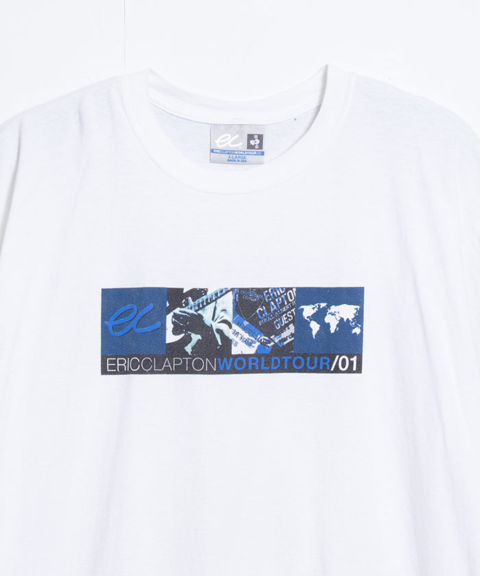 2000年的Eric Clapton世界巡回赛T恤
