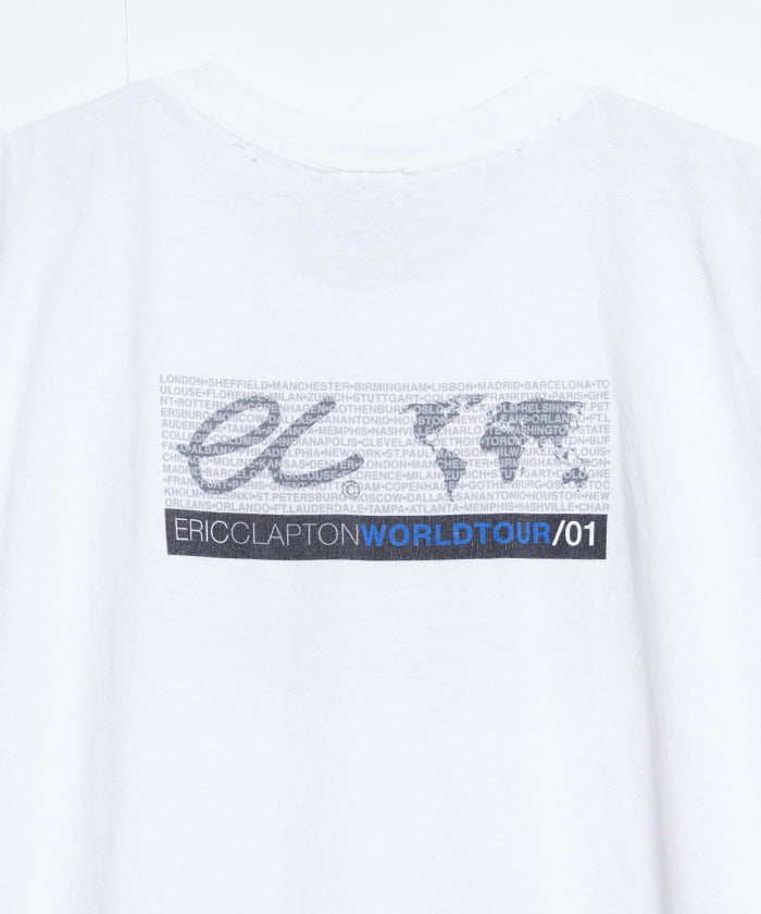 2000年的Eric Clapton世界巡回赛T恤