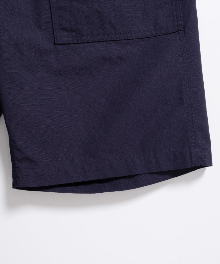 【ENGINEERED GARMENTS】FATIGUE SHORT COTTON RIPSTOP - DK.NAVY / エンジニアドガーメンツ ファティーグショーツ コットン リップストップ 2026ss 2026春夏 正規取扱店 神奈川 鎌倉オンラインショップ 通販