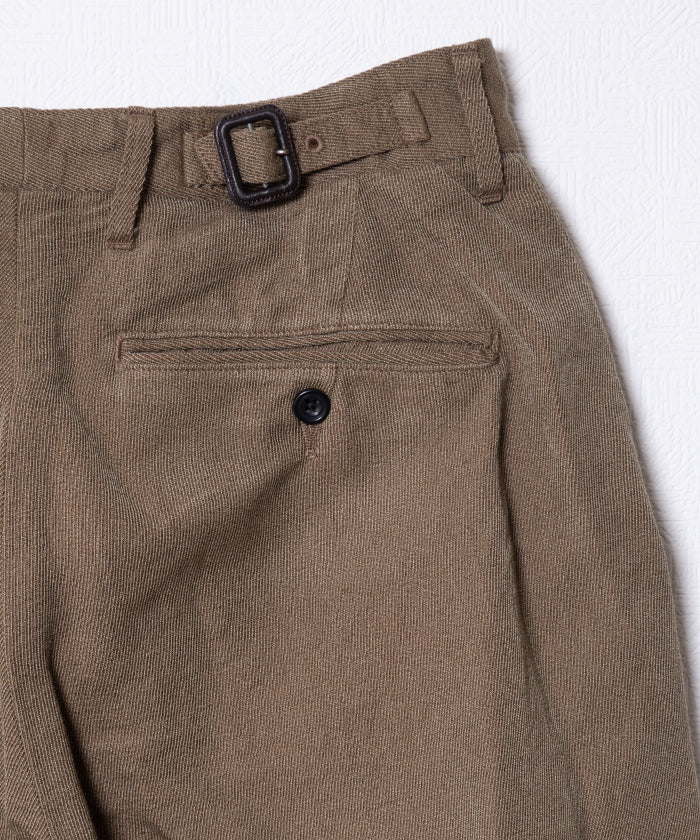 【AUBERGE】FELIX - BEIGE / オーベルジュ フェリックス テーパードパンツ ベージュ 2025AW 2025秋冬 正規取扱店 神奈川 鎌倉 オンラインショップ 通販