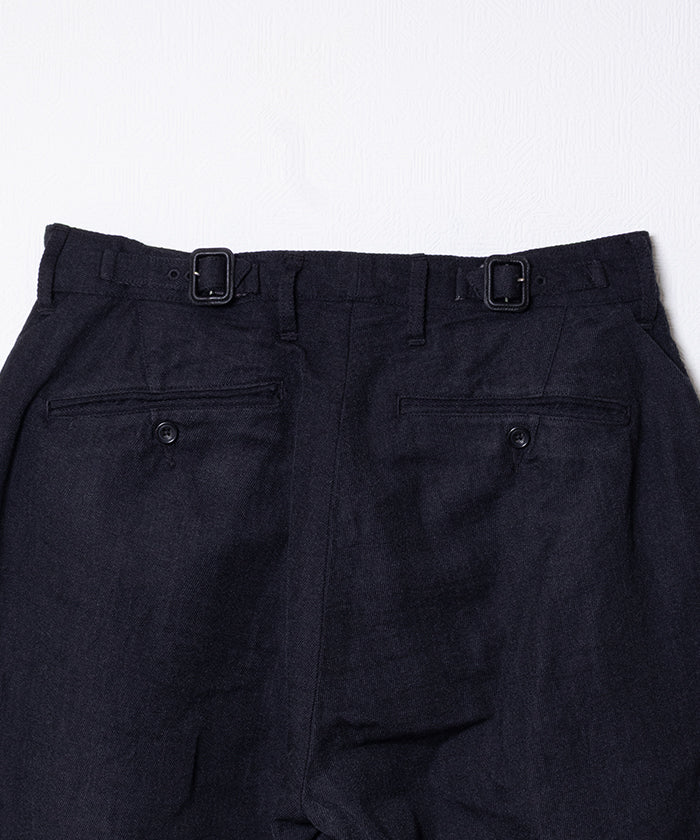 【AUBERGE】FELIX - NAVY / オーベルジュ フェリックス テーパードパンツ ネイビー 2025AW 2025秋冬 正規取扱店 神奈川 鎌倉 オンラインショップ 通販
