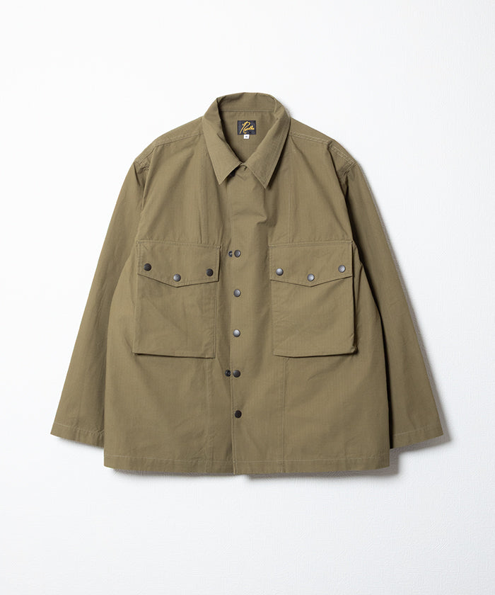 Needles】FIELD JACKET COTTON RIPSTOP - OLIVE / ニードルズ