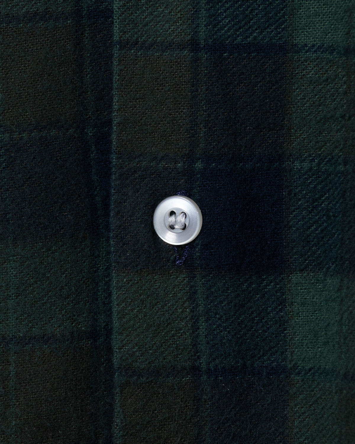 FLANNEL SHIRT -> 7 CUTS WIDE SHIRT OVER DYE - DK.GREEN - 1