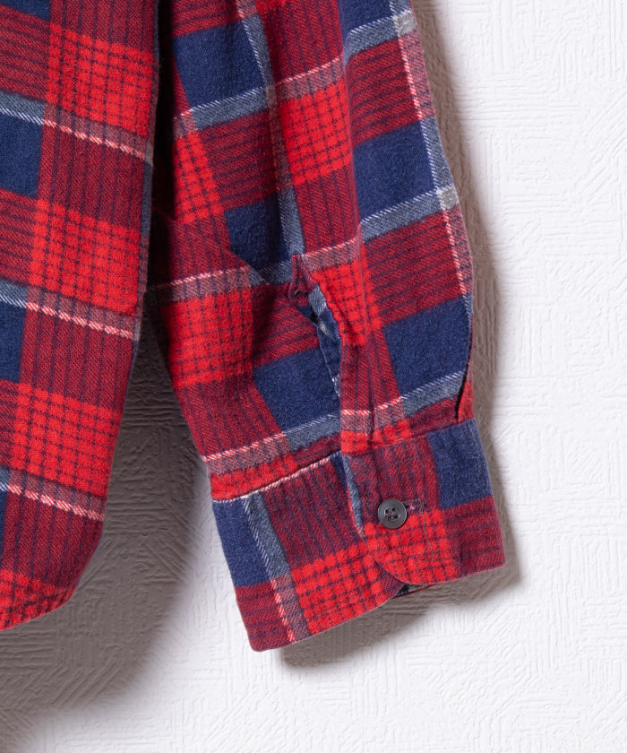 【Rebuild by Needles】FLANNEL SHIRT 7CUTS WIDE SHIRT / リビルド バイ ニードルズ フランネルシャツ 7カット ワイドシャツ 2025AW 2025秋冬 正規取扱店 神奈川 鎌倉 オンラインショップ 通販
