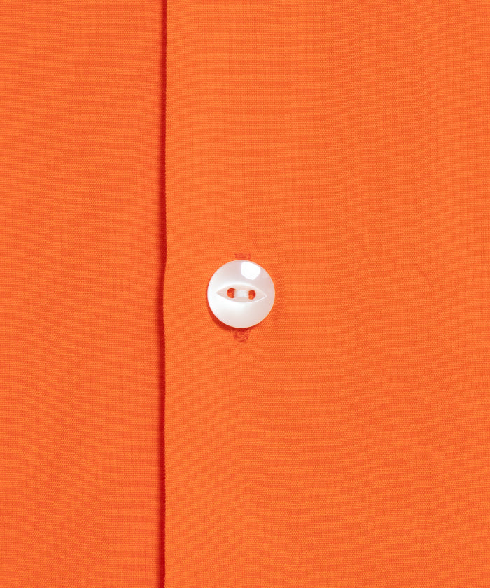 【Aloha Blossom】FOUNDATION SHORT SLEEVE ‐ ORANGE / アロハブロッサム 半袖 レーヨン アロハシャツ オレンジ 無地 2025SS 2025春夏 正規取扱店 神奈川 鎌倉 オンラインショップ 通販