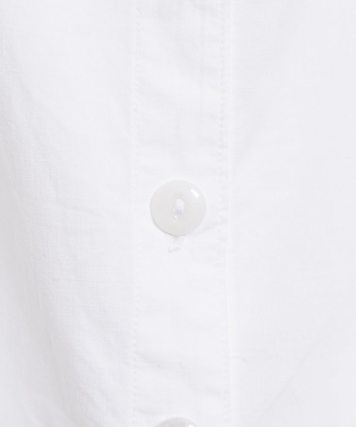 FRENCH ANTIQUE WHITE COTTON BLOUSE