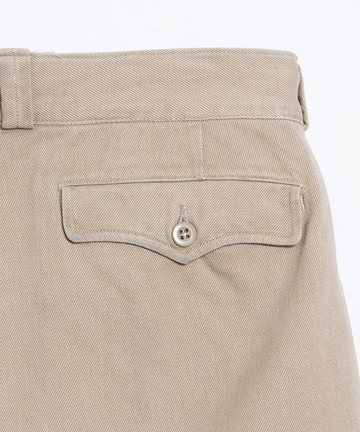 1950-60’s FRENCH ARMY M52 CHINO PANTS - 26 / フランス軍 M52 チノパンツ 26サイズ ビンテージ ヴィンテージ 古着 ミリタリーパンツ 通販 オンラインショップ 神奈川 鎌倉