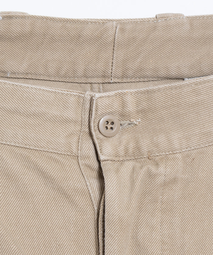 1950-60’s FRENCH ARMY M52 CHINO PANTS - 26 / フランス軍 M52 チノパンツ 26サイズ ビンテージ ヴィンテージ 古着 ミリタリーパンツ 通販 オンラインショップ 神奈川 鎌倉