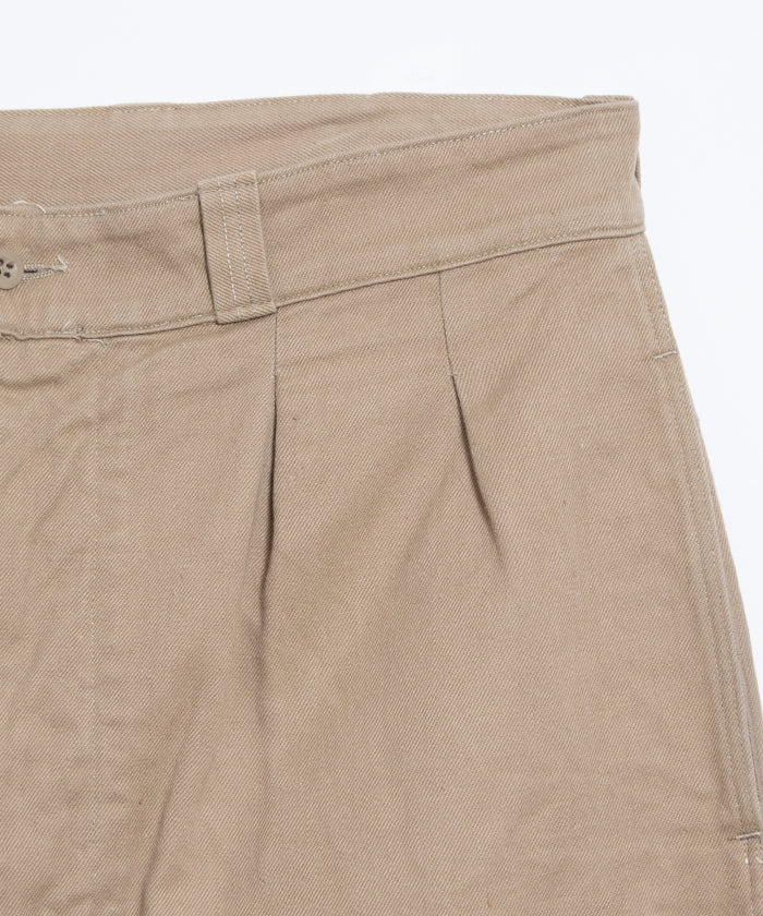 1950-60’s FRENCH ARMY M52 CHINO PANTS - 35 / フランス軍 M52 チノパンツ 26サイズ ビンテージ ヴィンテージ 古着 ミリタリーパンツ 通販 オンラインショップ 神奈川 鎌倉