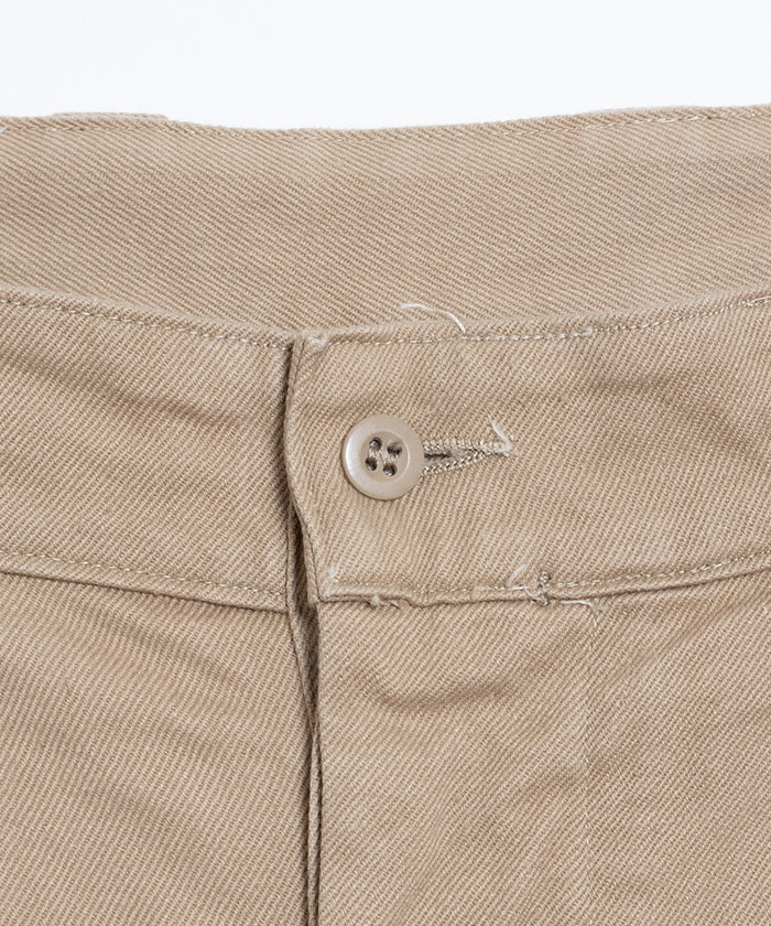 1950-60’s FRENCH ARMY M52 CHINO PANTS - 35 / フランス軍 M52 チノパンツ 26サイズ ビンテージ ヴィンテージ 古着 ミリタリーパンツ 通販 オンラインショップ 神奈川 鎌倉
