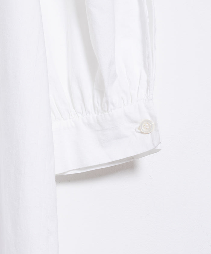 FRENCH VINTAGE EMBROIDERED FLORAL WHITE COTTON NIGHTDRESS