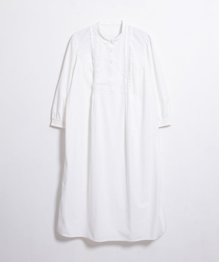 FRENCH VINTAGE WHITE COTTON NIGHTDRESS