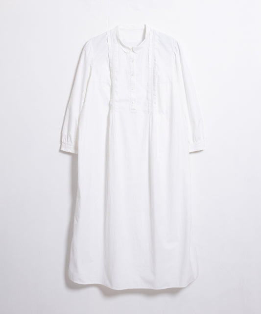 FRENCH VINTAGE WHITE COTTON NIGHTDRESS