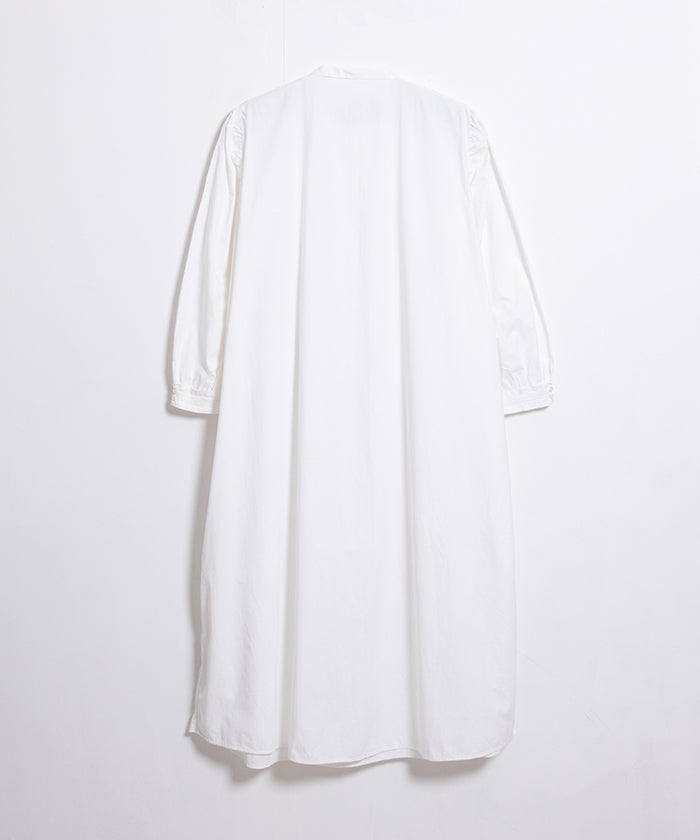 FRENCH VINTAGE WHITE COTTON NIGHTDRESS