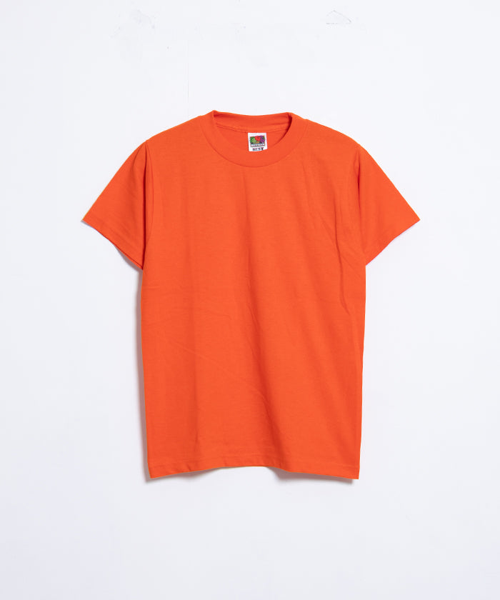 2000's FRUIT OF THE LOOM PLAIN TEE DEADSTOCK / フルーツオブザルーム プレーンTシャツ デッドストック オレンジ レディースサイズ 古着 オンラインショップ 通販