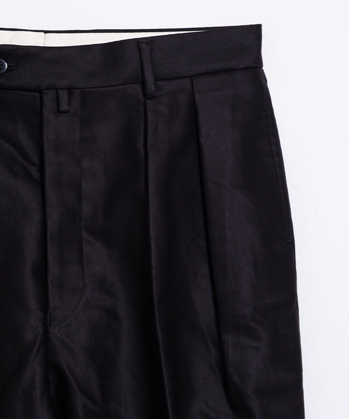 【NEAT】GIZA COTTON MOLESKIN WIDE - BLACK / ニート ギザ コットン モールスキン ワイド ブラック 2025AW 2025秋冬 正規取扱店 神奈川 鎌倉 オンラインショップ 通販