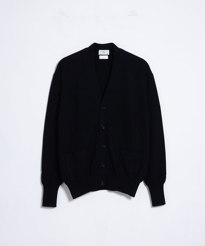【HERILL】GOLDEN CASH CARDIGAN / ヘリル ゴールデンキャッシュカシミア ニット カーディガン ブラック 2025AW 2025秋冬 正規取扱店 神奈川 鎌倉 オンラインショップ 通販