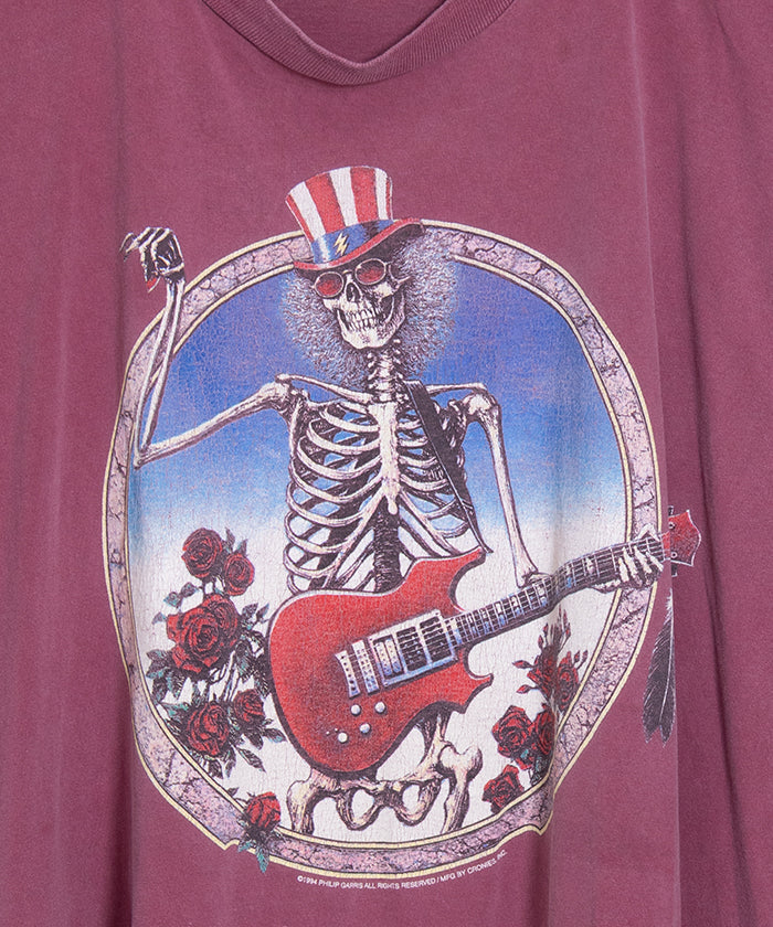 1990 년대 Cronies Tee Grateful Dead가 Philip Garris 1994에 의해 디자인되었습니다.