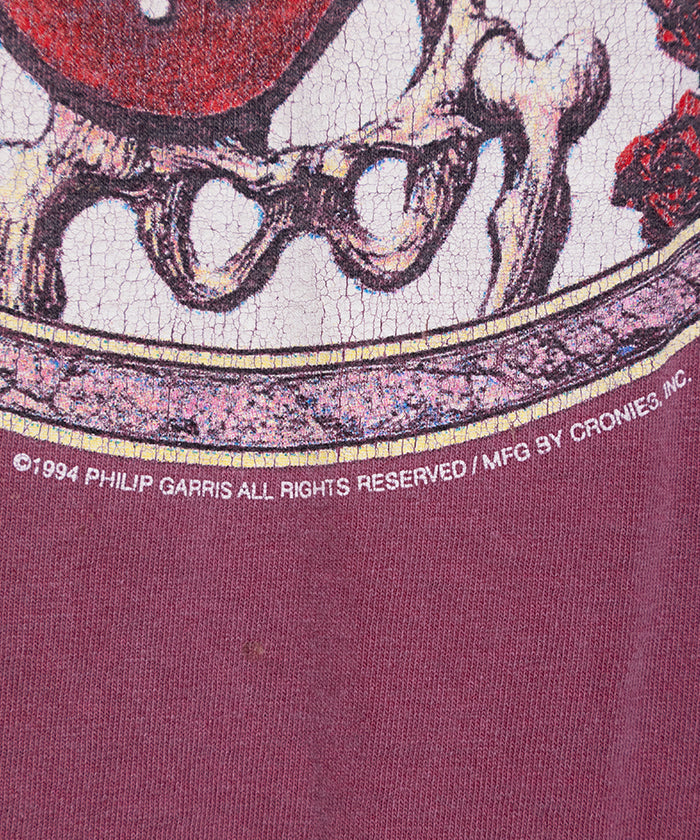 1990 년대 Cronies Tee Grateful Dead가 Philip Garris 1994에 의해 디자인되었습니다.