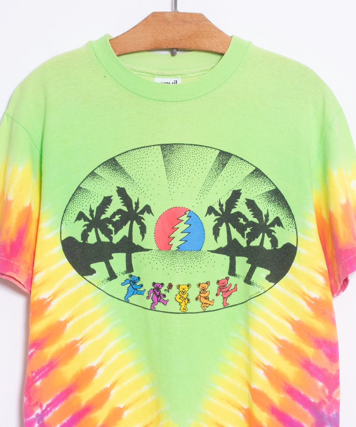 1990’s GRATEFUL DEAD BAND TEE TIE DYE DEAD BEAR - A'r139 Kamakura