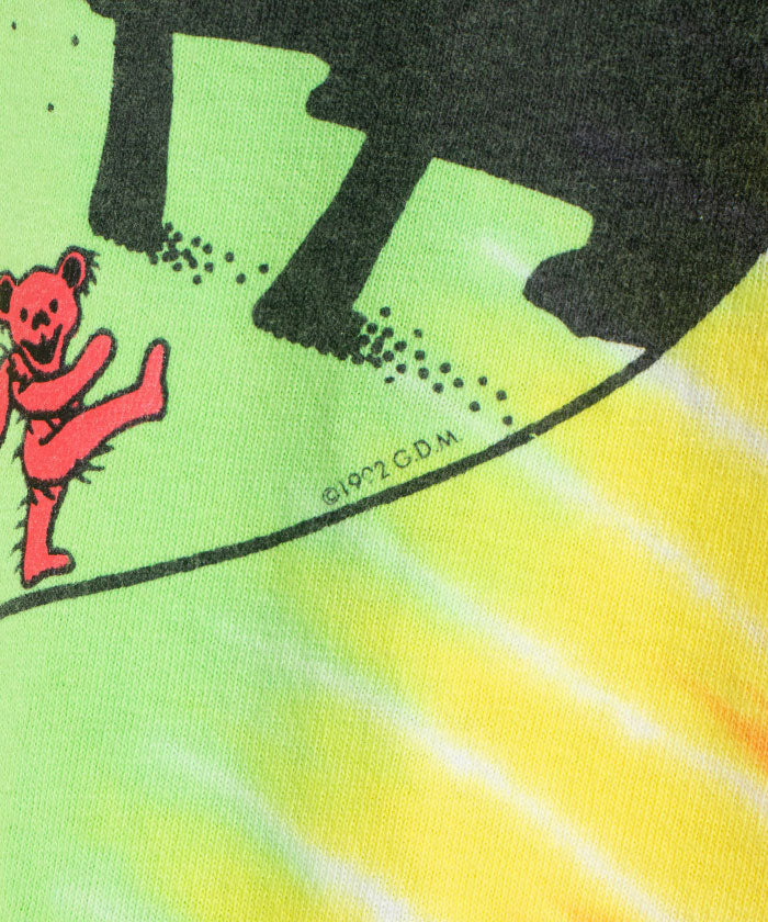 1990’s GRATEFUL DEAD BAND TEE TIE DYE DEAD BEAR - A'r139 Kamakura