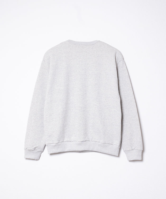 【INTÉRIM】HENRY LOOP WHEEL SWEAT SHIRT / インテリム ヘンリーネック スウェット 吊り編み 2025AW 2025秋冬 正規取扱店 神奈川 鎌倉 オンラインショップ 通販