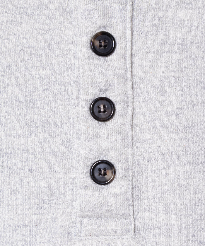 【INTÉRIM】HENRY LOOP WHEEL SWEAT SHIRT / インテリム ヘンリーネック スウェット 吊り編み 2025AW 2025秋冬 正規取扱店 神奈川 鎌倉 オンラインショップ 通販