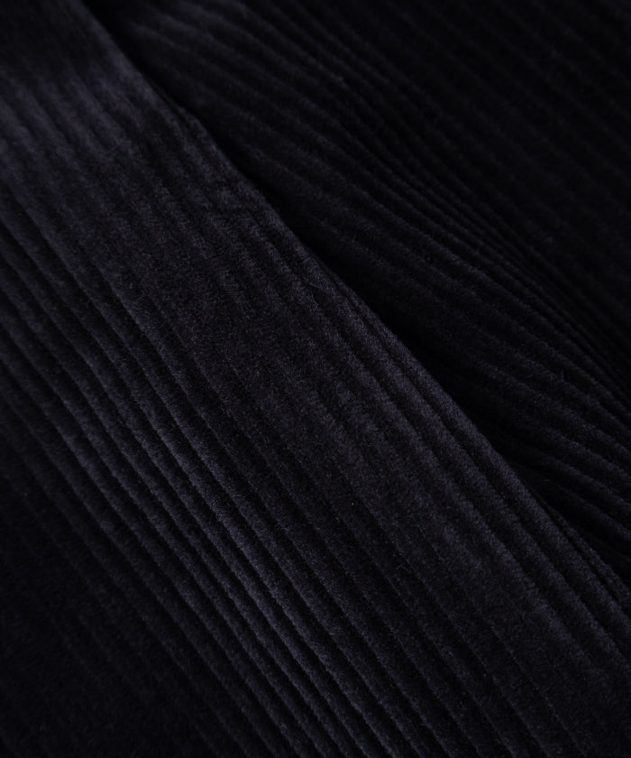 【NEAT】HIGHDENSITY CORDRUOY WIDE ‐ BLACK / ニート ハイデンシティ コーデュロイ ワイド ブラック 2025AW 2025秋冬 正規取扱店 神奈川 鎌倉 オンラインショップ 通販 太畝コーデュロイパンツ