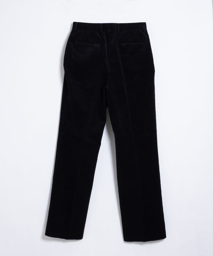【NEAT】HIGHDENSITY CORDRUOY WIDE ‐ BLACK / ニート ハイデンシティ コーデュロイ ワイド ブラック 2025AW 2025秋冬 正規取扱店 神奈川 鎌倉 オンラインショップ 通販 太畝コーデュロイパンツ
