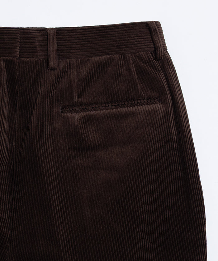 【NEAT】HIGHDENSITY CORDRUOY WIDE ‐ BROWN / ニート ハイデンシティ コーデュロイ ワイド ブラウン 2025AW 2025秋冬 正規取扱店 神奈川 鎌倉 オンラインショップ 通販 太畝コーデュロイパンツ