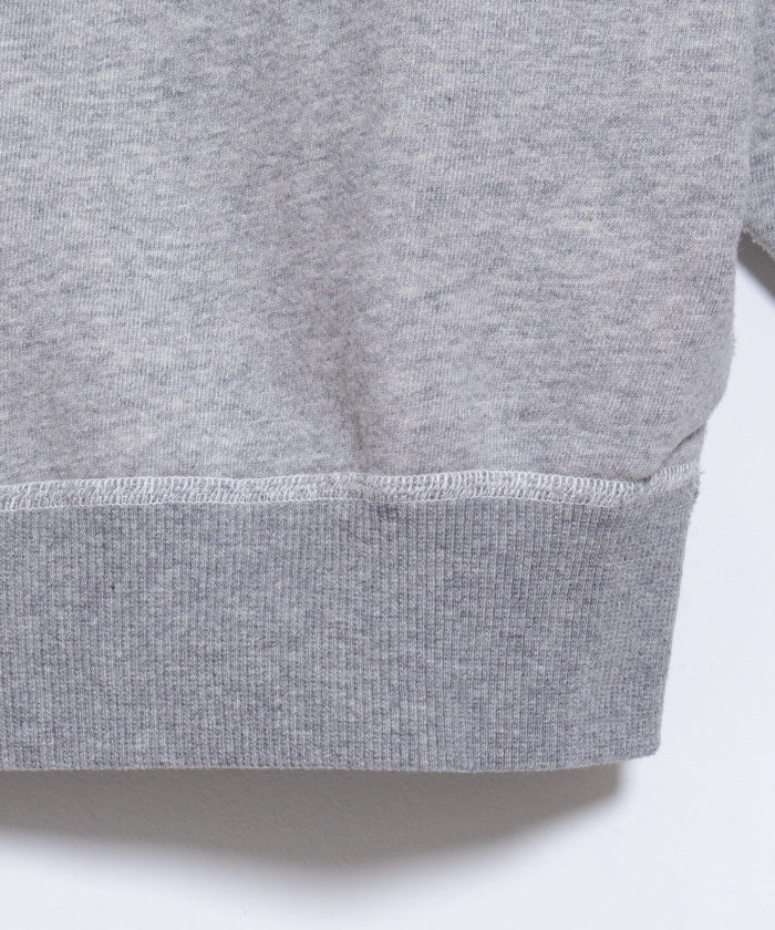 【HERILL】HOODED SWEAT SHIRTS - TOP GREY / ヘリル フーデッド スウェットシャツ トップグレー 2025AW 2025秋冬 正規取扱店 神奈川 鎌倉 オンラインショップ 通販 フード付きパーカ フーディー