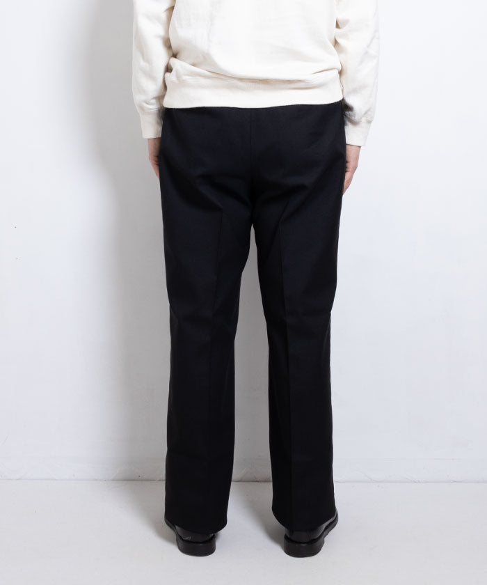 【NEAT】HOPSACK WIDE - BLACK / ニート ホップサック ワイド とrブラック 正規取扱店 神奈川 鎌倉 2025SS 2025春夏 新作 通販 オンラインショップ トラウザーズ