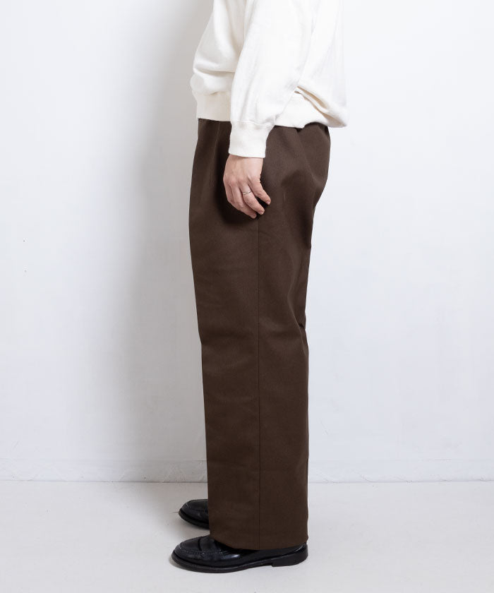 【NEAT】HOPSACK WIDE - KHAKI / ニート ホップサック ワイド 正規取扱店 神奈川 鎌倉 2025SS 2025春夏 新作 通販 オンラインショップ トラウザーズ パンツ