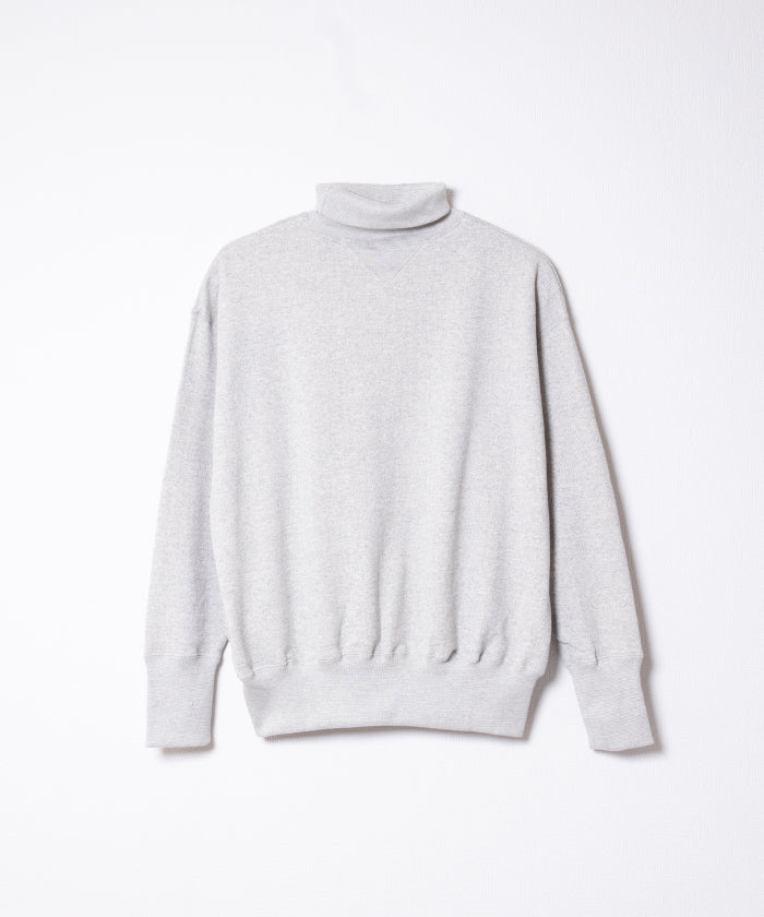 HYPER BIG HIGH NECK BOTH V-GAZETTE LOOP WHEEL SWEAT SHIRT