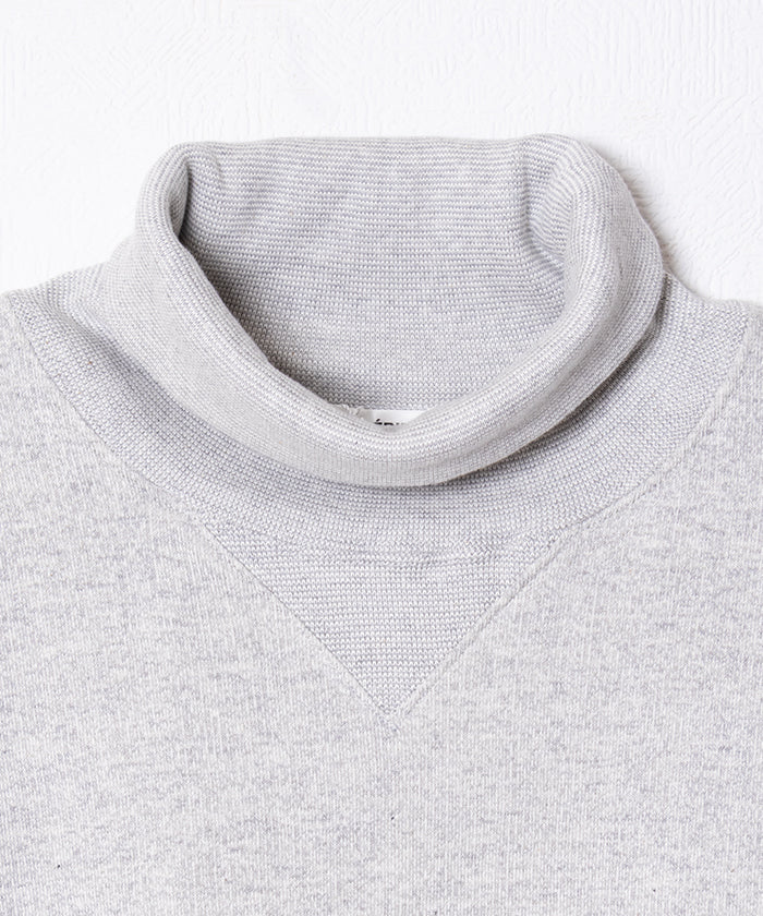 HYPER BIG HIGH NECK BOTH V-GAZETTE LOOP WHEEL SWEAT SHIRT