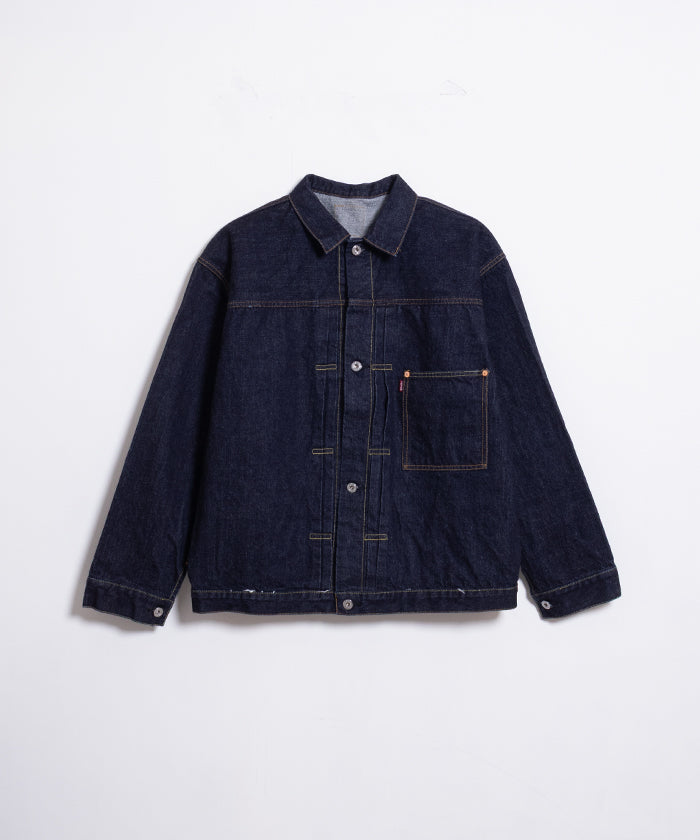 WASH HEAVY KIBATA SHUTTLE HYPER BIG WWⅡ 1ST DENIM JACKET