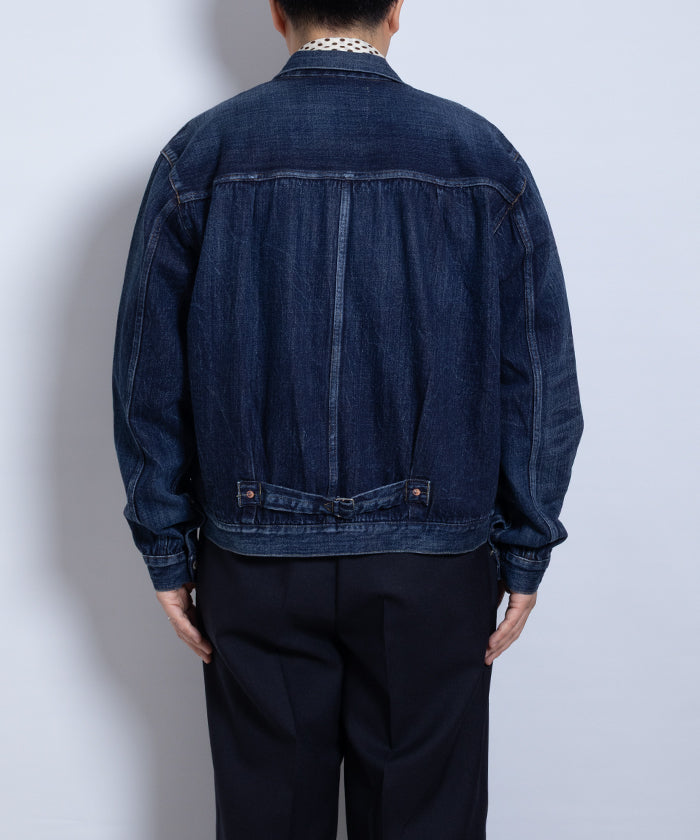 【HERILL】ISLANDDENIM XX JACKET - VINTAGE WORN / ヘリル アイランドデニム XX ジャケット ヴィンテージ加工 2025AW 2025秋冬 正規取扱店 神奈川 鎌倉 オンラインショップ 通販 デニムジャケット 506XX 1st ファーストタイプ