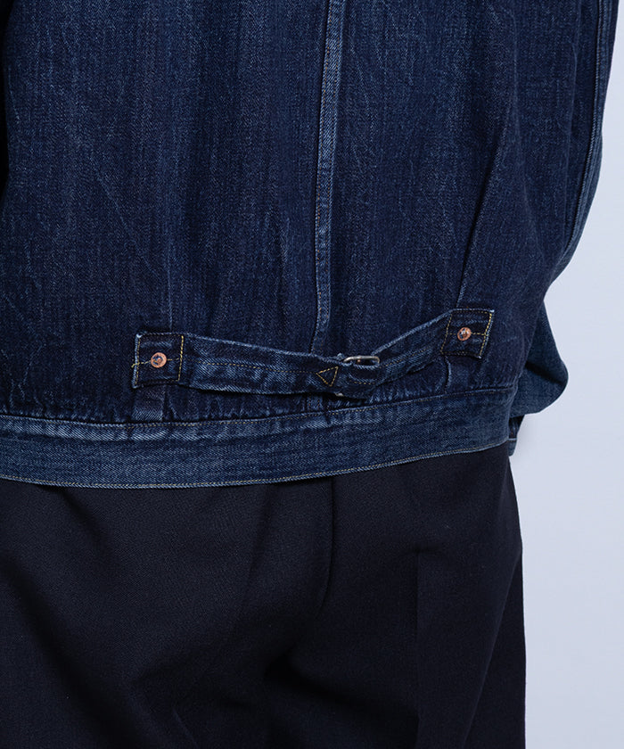 【HERILL】ISLANDDENIM XX JACKET - VINTAGE WORN / ヘリル アイランドデニム XX ジャケット ヴィンテージ加工 2025AW 2025秋冬 正規取扱店 神奈川 鎌倉 オンラインショップ 通販 デニムジャケット 506XX 1st ファーストタイプ