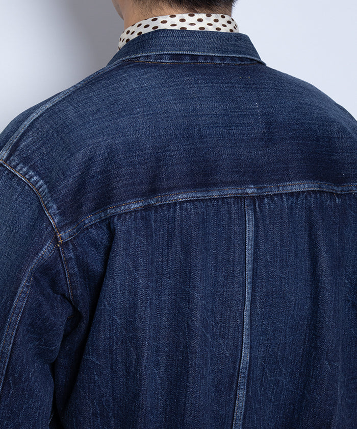 【HERILL】ISLANDDENIM XX JACKET - VINTAGE WORN / ヘリル アイランドデニム XX ジャケット ヴィンテージ加工 2025AW 2025秋冬 正規取扱店 神奈川 鎌倉 オンラインショップ 通販 デニムジャケット 506XX 1st ファーストタイプ