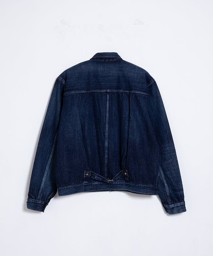 【HERILL】ISLANDDENIM XX JACKET - VINTAGE WORN / ヘリル アイランドデニム XX ジャケット ヴィンテージ加工 2025AW 2025秋冬 正規取扱店 神奈川 鎌倉 オンラインショップ 通販 デニムジャケット 506XX 1st ファーストタイプ