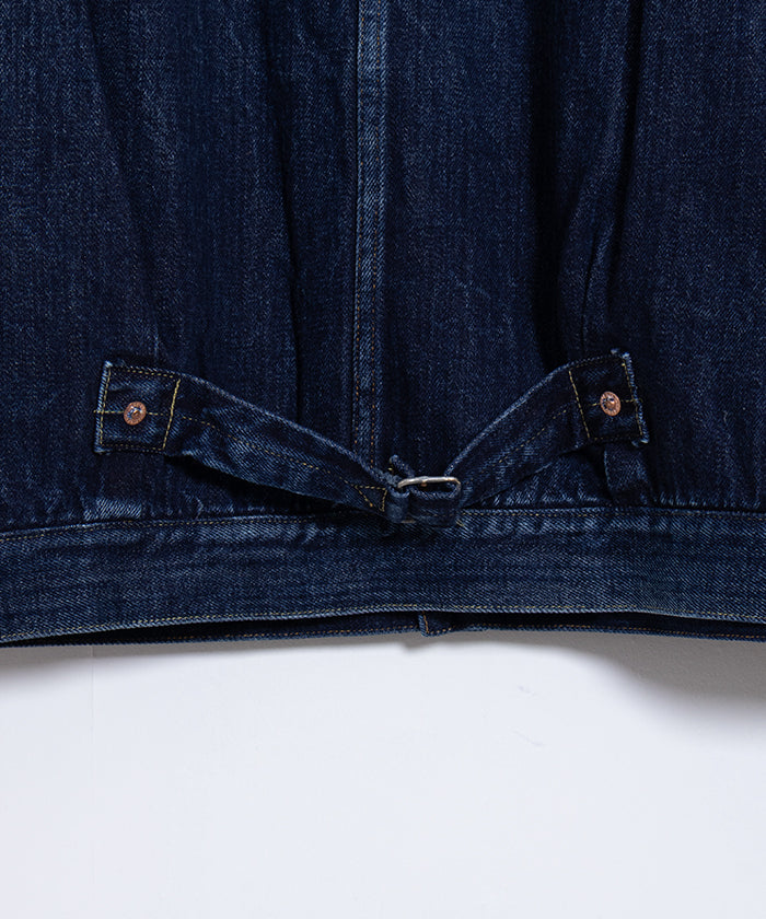 【HERILL】ISLANDDENIM XX JACKET - VINTAGE WORN / ヘリル アイランドデニム XX ジャケット ヴィンテージ加工 2025AW 2025秋冬 正規取扱店 神奈川 鎌倉 オンラインショップ 通販 デニムジャケット 506XX 1st ファーストタイプ