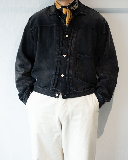 ISLANDDENIM XX JACKET - BLACKVINTAGEWORN