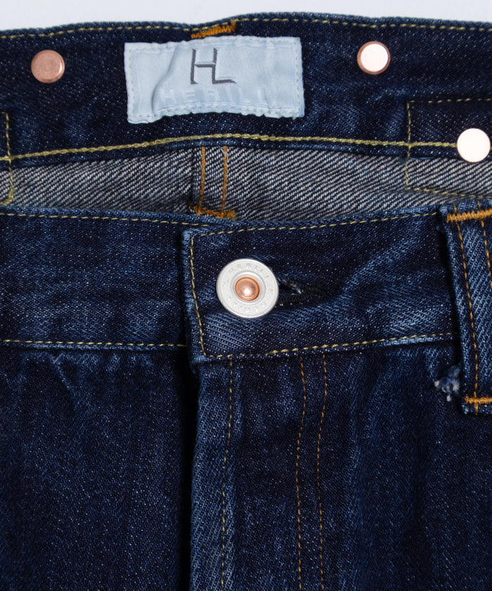 【HERILL】ISLANDDENIM XX JEANS - VINTAGE WORN / ヘリル アイランドデニム XX ジーンズ ヴィンテージ加工 2025AW 2025秋冬 正規取扱店 神奈川 鎌倉 オンラインショップ 通販 デニム パンツ