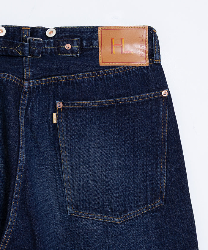 【HERILL】ISLANDDENIM XX JEANS - VINTAGE WORN / ヘリル アイランドデニム XX ジーンズ ヴィンテージ加工 2025AW 2025秋冬 正規取扱店 神奈川 鎌倉 オンラインショップ 通販 デニム パンツ