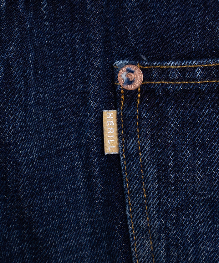 【HERILL】ISLANDDENIM XX JEANS - VINTAGE WORN / ヘリル アイランドデニム XX ジーンズ ヴィンテージ加工 2025AW 2025秋冬 正規取扱店 神奈川 鎌倉 オンラインショップ 通販 デニム パンツ