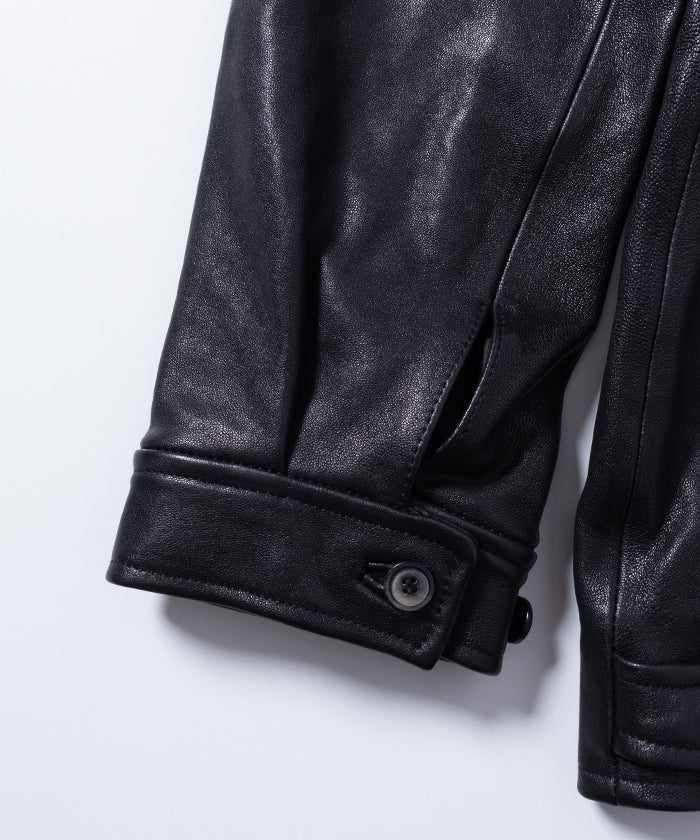 【HERILL】LAMB LEATHER JACKET / ヘリル ラムレザージャケット 2025AW 2025秋冬 正規取扱店 神奈川 鎌倉オンラインショップ 通販