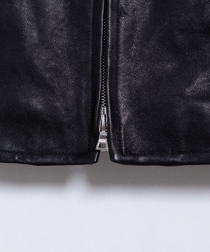 【HERILL】LAMB LEATHER JACKET / ヘリル ラムレザージャケット 2025AW 2025秋冬 正規取扱店 神奈川 鎌倉オンラインショップ 通販